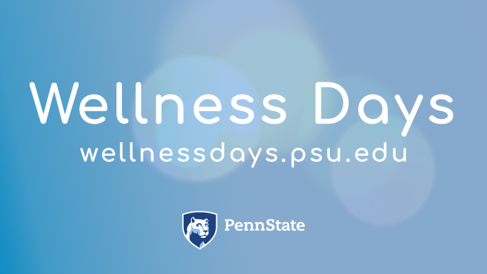 Penn State announces spring 2021 wellness day program themes and